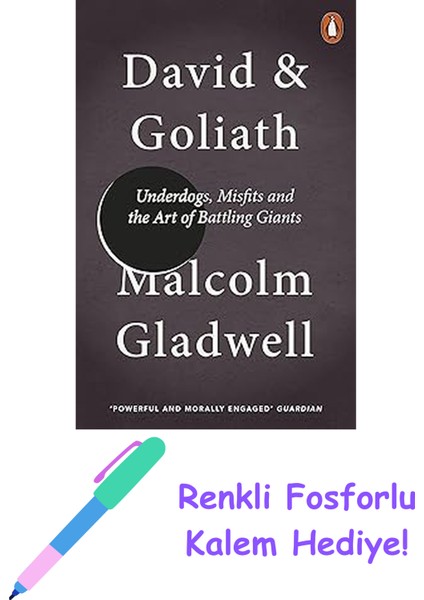 David And Goliath: Underdogs, Misfits And The Art Of Battling Giants + Fosforlu Kalem Hediye
