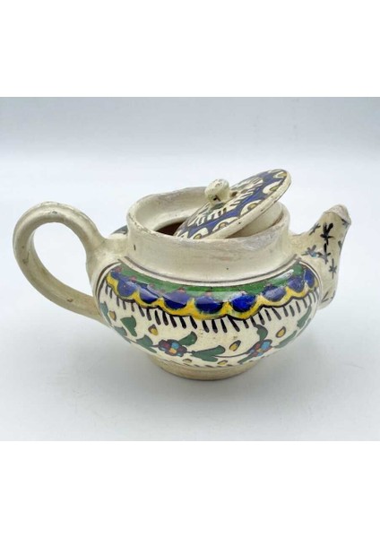 1970LER Çini Boya Desenli Seramik Sütlük AOB3269 fiyatları