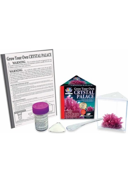 Mor Kristal Büyütme Seti