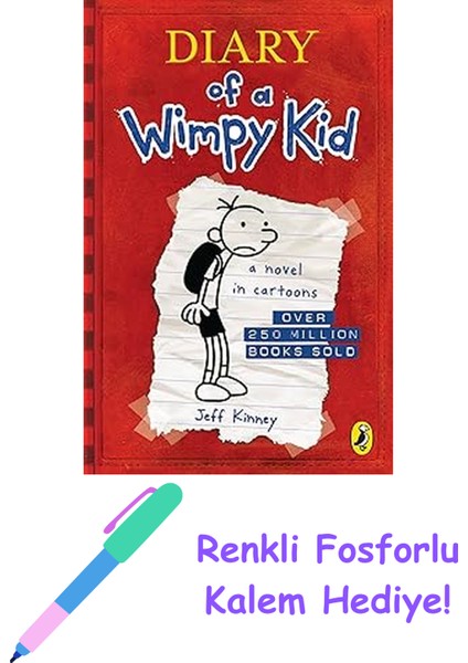 Diary Of A Wimpy Kid: Wrecking Ball (Book 14) + Fosforlu Kalem Hediye