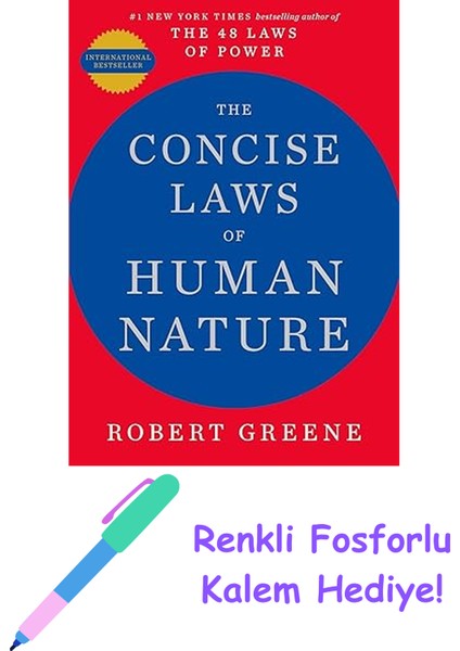 The Concise Laws Of Human Nature + Fosforlu Kalem Hediye