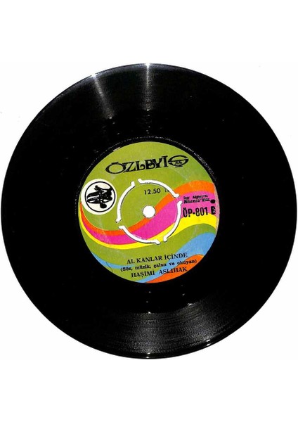 Haşimi Aslıhak - Kanlı Kıbrıs Al Kanlar Içinde Plak 107 fiyatları