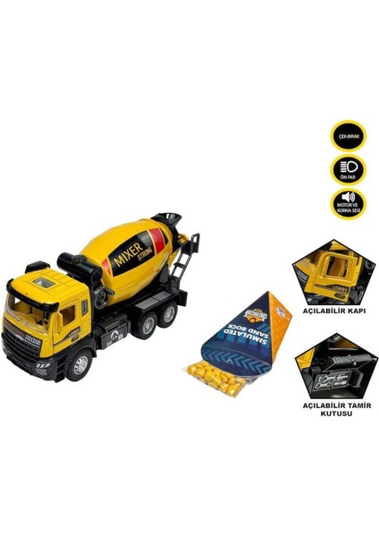 AA992-01ABÇEKBIRAKIŞIKLIVESESLI1:28KAMYONENESSIWORLDKAVATÖR/BETONMINESSIWORLDERI modelleri