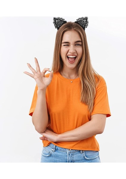 Dantelli Siyah Kedi Tacı - Vintage Tarz Dantel Kedi Kulak fiyatları