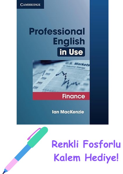 Professional English In Use: Finance + Fosforlu Kalem Hediye