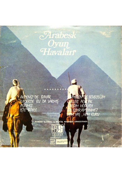 Arabesk Oyun Havaları (1976) Lp (108.5) PLK20444 fiyatları