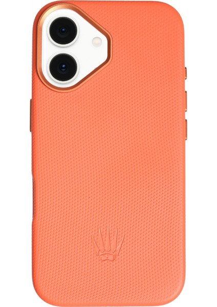 Liora Iphone 16 Turuncu Manyetik Özellikli Kılıf