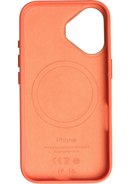 Liora Iphone 16 Turuncu Manyetik Özellikli Kılıf fiyatları