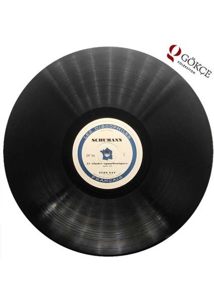 Yves Nat Loeuvres De Piano De Schumann Lp Plak PLK968 fiyatları