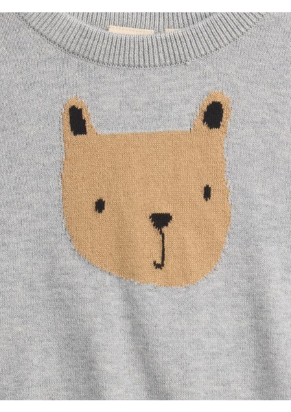 Bebek Gri Grafik Baskılı Sweat Set fiyatları