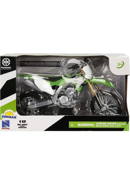 57483 Nessiworld- Kawasakı KX450 Yeşil 1:12 indirimleri