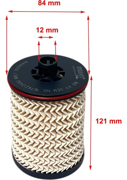 Opel Vivaro C 2.0 D 106-110-130 Kw 2019 ve Sonrası Yakıt Filtresi fiyatları