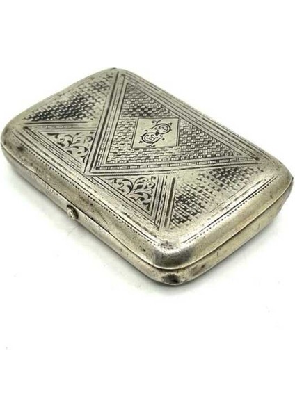 84 Damgalı 1896 Savatlı Gümüş Tütün Tabakası AOB3820 modelleri