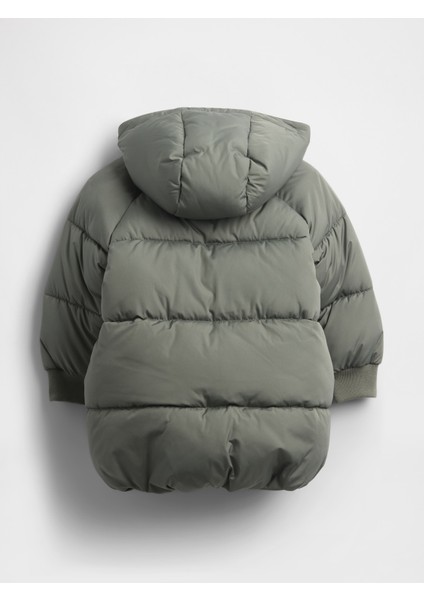 Erkek Bebek Yeşil Heavyweight Puffer Şişme Mont fiyatları