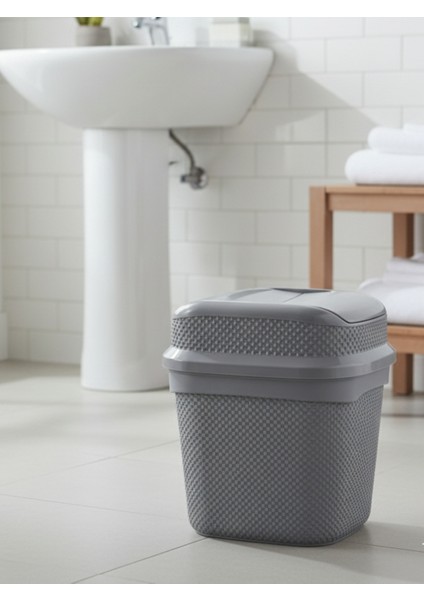 16 Litre Girdap (Yutan) Çöp Kovası – Geniş Hacim, Şık Tasarım, Mutfak, Banyo, Ofis Çöp Kovası fiyatları