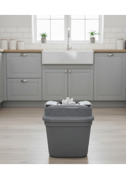 16 Litre Girdap (Yutan) Çöp Kovası – Geniş Hacim, Şık Tasarım, Mutfak, Banyo, Ofis Çöp Kovası indirimleri