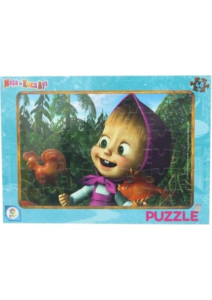 MS7538 Masha Koca Ayı 48 Pcs Frame