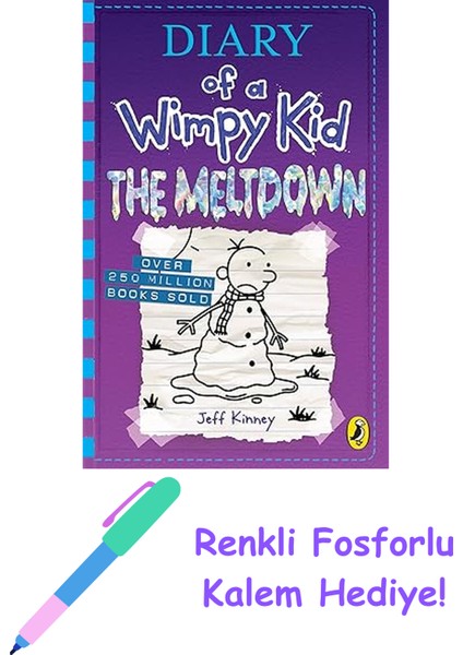Diary Of A Wimpy Kid: The Getaway (Book 12) + Fosforlu Kalem Hediye