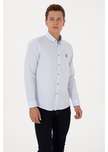 Erkek Açık Mavi Gömlek Basic 50307659-VR003 modelleri