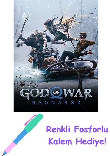 The Art Of God Of War Ragnarök + Fosforlu Kalem Hediye