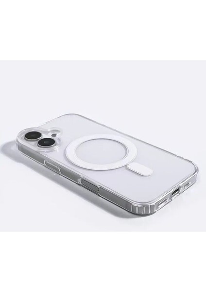 Apple iPhone 17 Uyumlu Kılıf Zebana Sararmaz Clearmag Kılıf (M-Safe Uyumlu) Şeffaf indirimleri