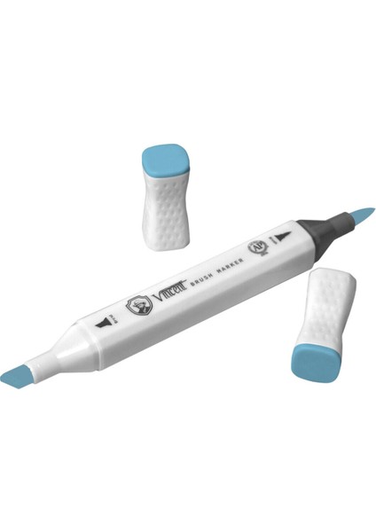 Graph Master Brush Marker B145 Aqua Sky modelleri