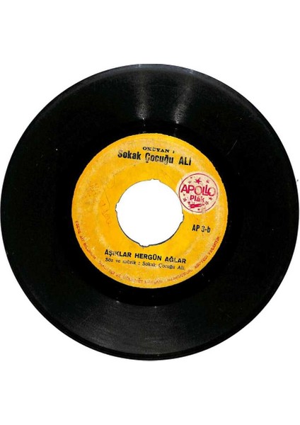 Sokak Çocuğu Ali - Yalnızlığıma Ağlıyorum - Aşıklar Hergün Ağlar (106.5) PLK16321 fiyatları