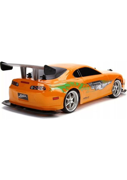1:10 Fast & Furious 1995 Kumandalı Brian's Toyota Supra Drift Turbo Araba fırsatları