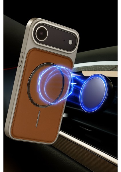 Neomag Case Iphone 17 Air Taba Manyetik Özellikli Deri Kılıf fiyatları