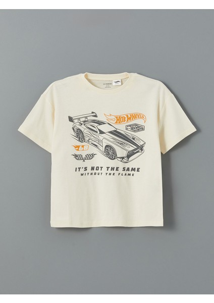 Yeni Sezon Bisiklet Yaka Hot Wheels Baskılı Erkek Çocuk Tişört fiyatları
