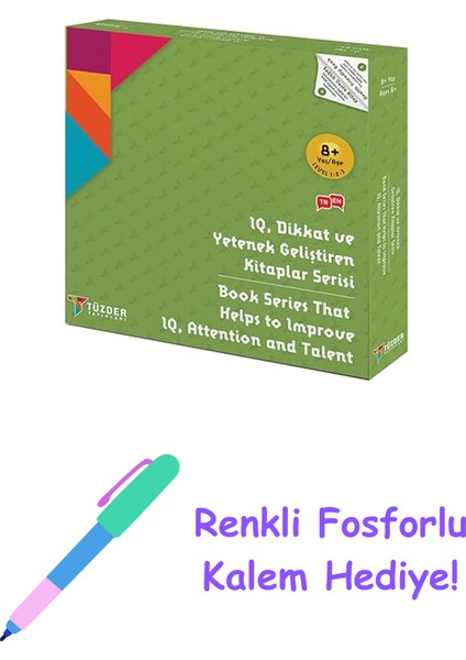 8+ Yaş 9’lu Set + Fosforlu Kalem Hediye