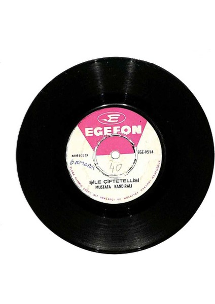 Mustafa Kandıralı - Şile Çiftetellisi Yeni Çiftetelli Plak (107) PLK20257