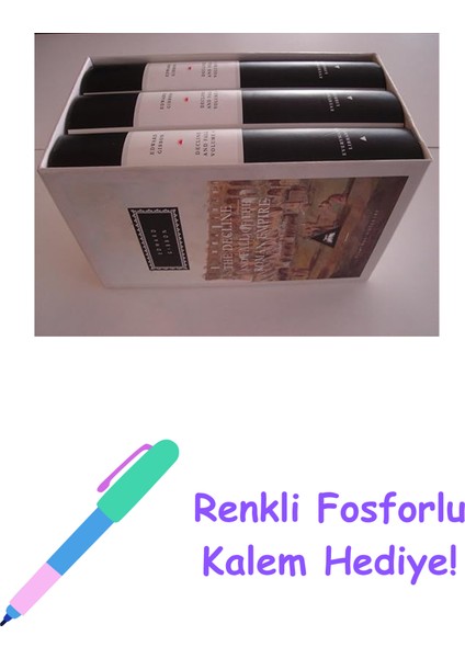 Decline And Fall Of The Roman Empire: Vols 4-6: Volumes 4,5,6 The Eastern Empire: V. 4-6 + Fosforlu Kalem Hediye