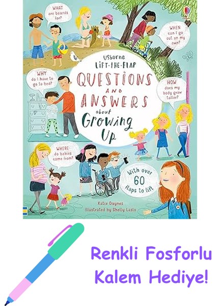 Lift-The-Flap Nature + Fosforlu Kalem Hediye