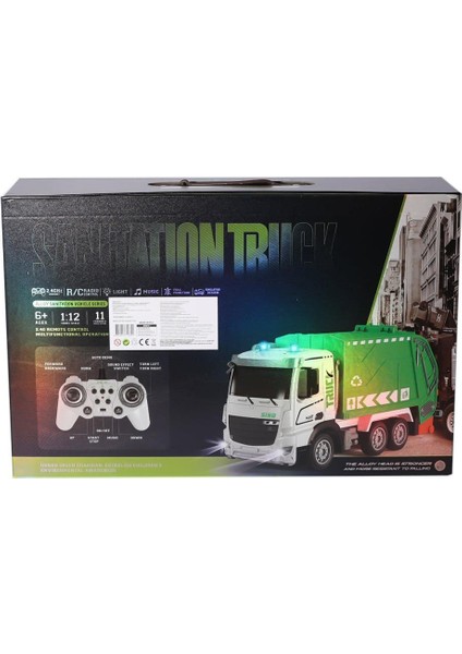 HJ8003-1 metal Kumandalı Çöp Arabası -Gepettoys fiyatları