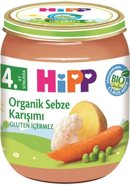 P Organik Sebze Karışımı 125 gr