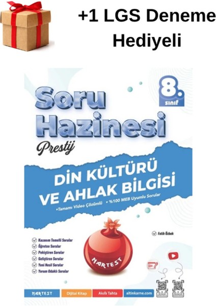 Nartest 2026 8.sınıf Prestij Din Kültürü Soru Hazinesi +1 Lgs Deneme Hediyeli