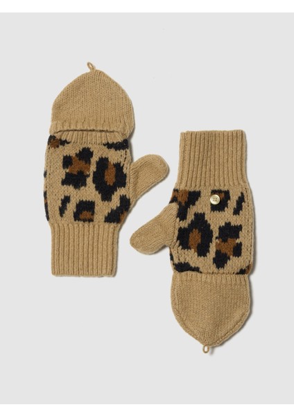 Kız Çocuk Kahverengi Cashsoft Dönüştürülebilir Eldiven fiyatları