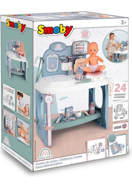 Smoby Elektronik Bebek Bakım Merkezi Oyun Seti 240305 fırsatları