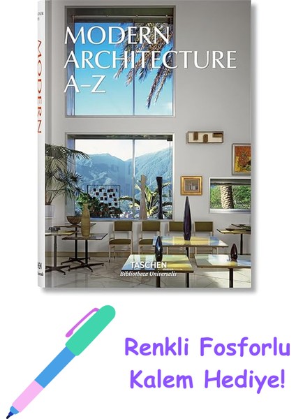 Modern Architecture A-Z + Fosforlu Kalem Hediye