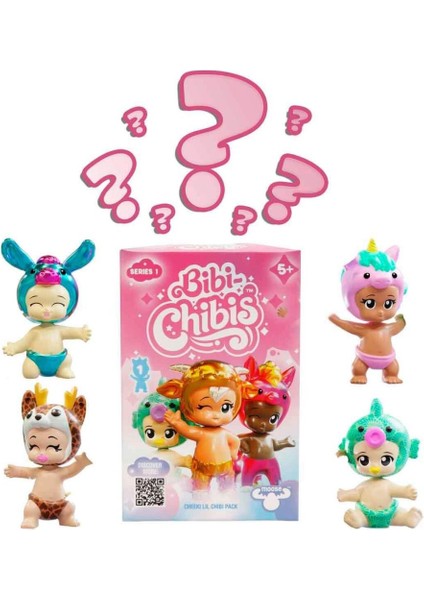 34029 Bibi-Chibis Sürpriz Figür Paketi S1 -Nessiworldman