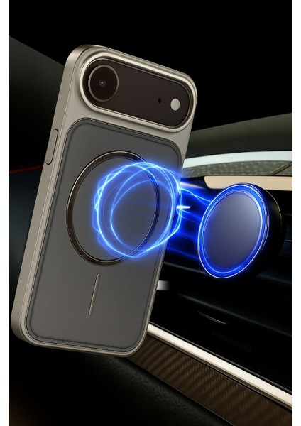 Neomag Case Iphone 17 Air Gri Manyetik Özellikli Deri Kılıf fiyatları