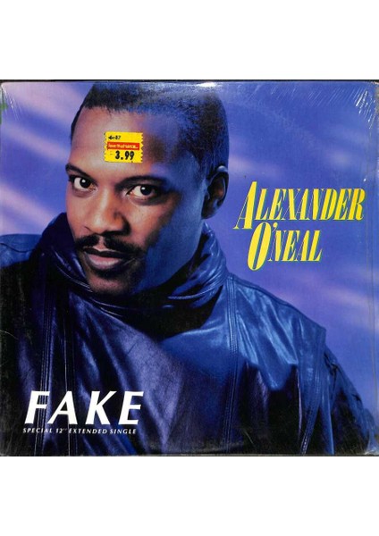 Alexander Oneal ‎– Fake 1987 Lp (109) PLK17629
