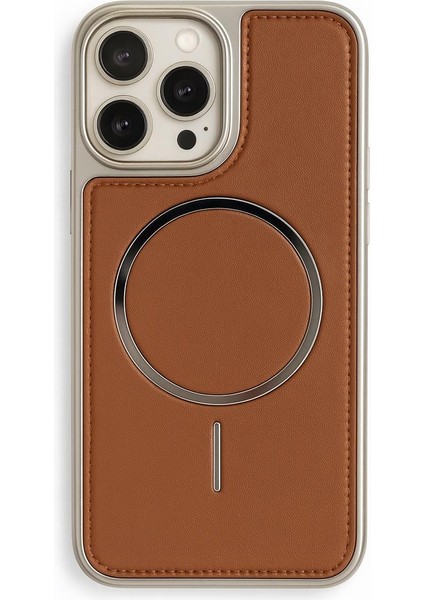Neomag Case Iphone 14 Taba Manyetik Özellikli Deri Kılıf