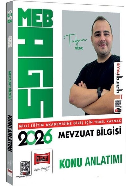 Yargı 2026 Meb-Ags Mevzuat Bilgisi Konu Anlatımı - Tufan Genç Yargı Yayınları