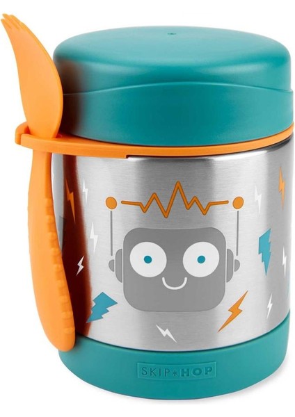 Skip Hop Zoo Paslanmaz Çelik Termos 325 ml Robot