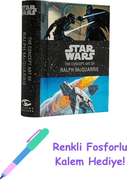 Star Wars: The Concept Art Of Ralph Mcquarrie Mini Book + Fosforlu Kalem Hediye