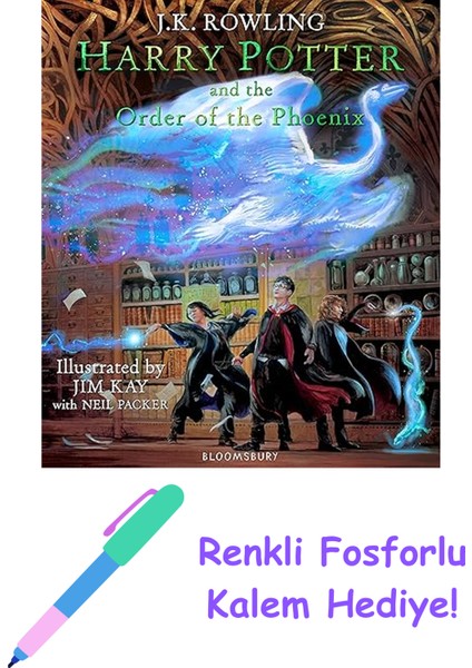 Harry Potter And The Philosopher's Stone: Minalima Edition + Fosforlu Kalem Hediye