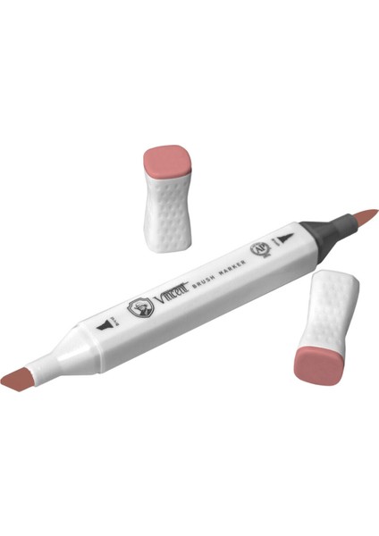 Graph Master Brush Marker R137 Coral modelleri