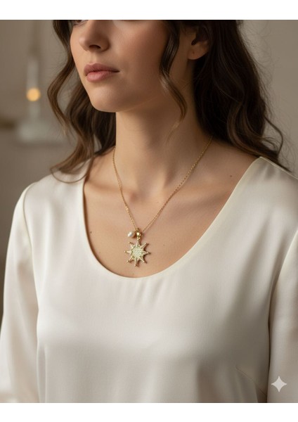 Gerçek Incili Çelik Kolye El Yapımı fiyatları